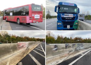 LT 204 LT 404 H2 L2 H4b L4b Betonschutzwand Streifenfundament SF unverschieblich Ddyn = 0,0m hinterfüllbar keine Reparaturen